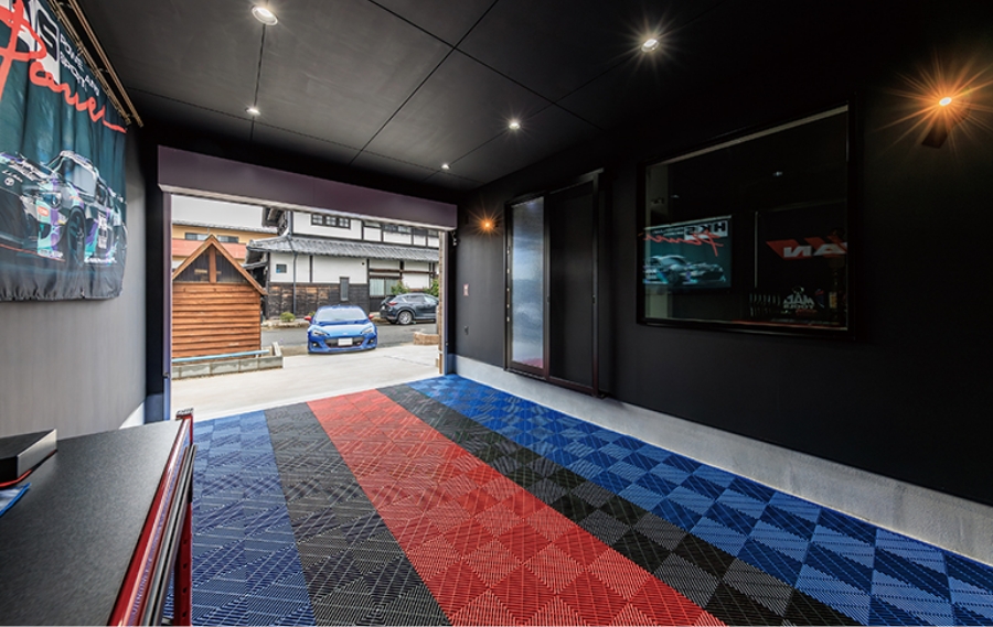 1.ビルトインガレージ