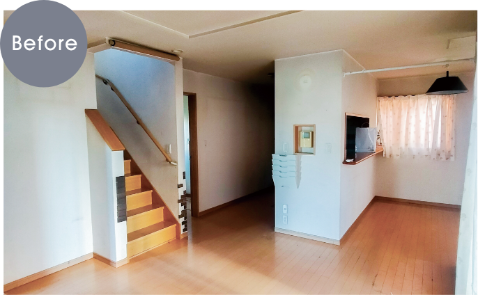 ライフスタイルに合わせて間取りを一新大勢が集まれる明るく開放的な住空間に