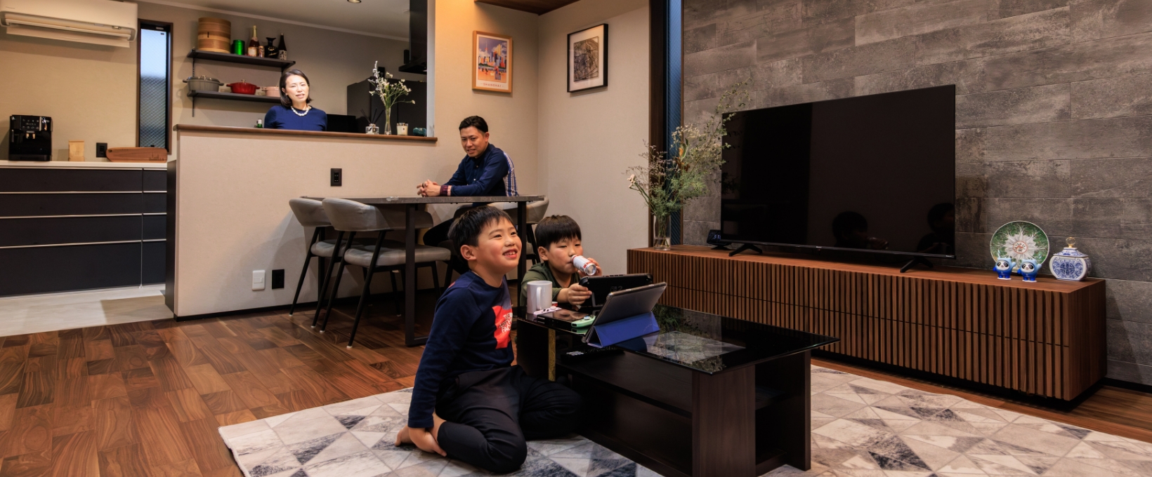 家全体の性能を大幅に向上家族が笑顔で時を重ねる住まいに