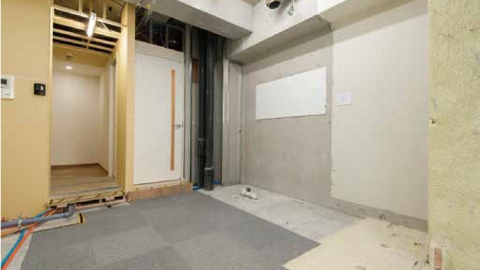 工事中モデルルーム